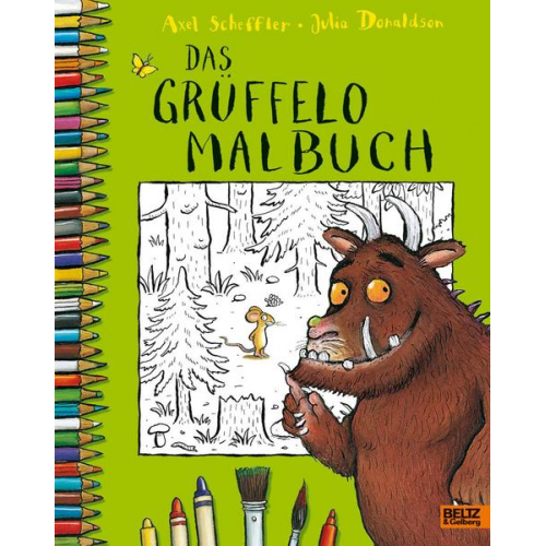 Axel Scheffler Julia Donaldson - Das Grüffelo-Malbuch