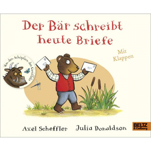 Axel Scheffler Julia Donaldson - Der Bär schreibt heute Briefe