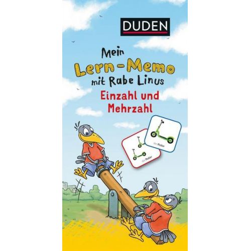 Dorothee Raab - Mein Lern-Memo mit Rabe Linus - Einzahl und Mehrzahl