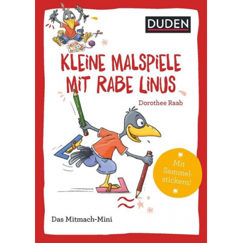 Dorothee Raab - Duden Minis (Band 40) – Kleine Malspiele mit Rabe Linus