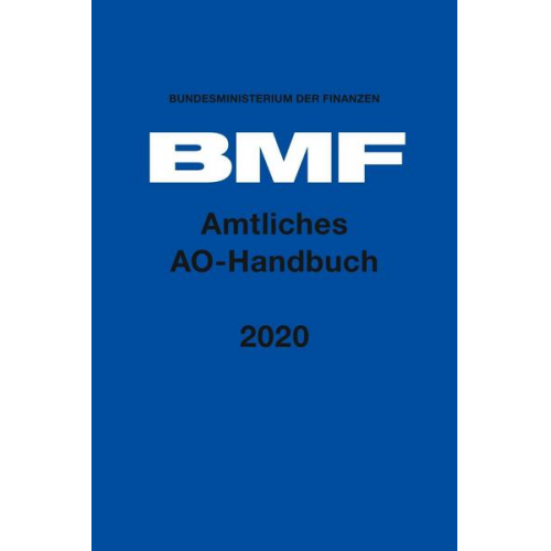 Amtliches AO-Handbuch 2020
