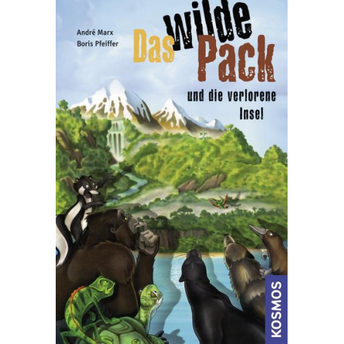 André Marx & Boris Pfeiffer - Das wilde Pack und die verlorene Insel / Das wilde Pack Bd.11