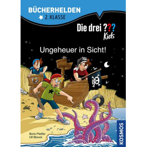 Ulf Blanck Boris Pfeiffer - Die drei ??? Kids, Bücherhelden 2. Klasse, Ungeheuer in Sicht!