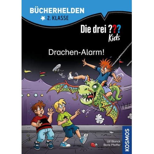 Ulf Blanck Boris Pfeiffer - Die drei ??? Kids, Bücherhelden 2. Klasse, Drachen-Alarm!