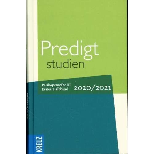 Predigtstudien 2020/2021 - 1. Halbband