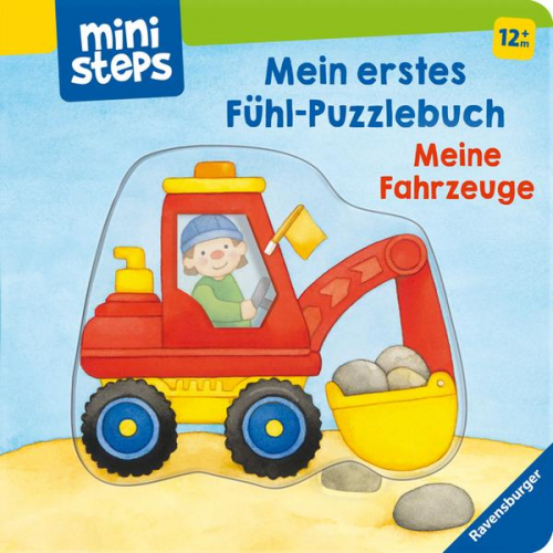 45948 - Ministeps: Mein erstes Fühl-Puzzlebuch: Meine Fahrzeuge