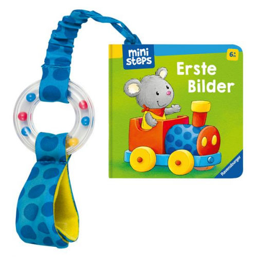 105735 - Ministeps: Mein buntes Rassel-Buggybuch: Erste Bilder