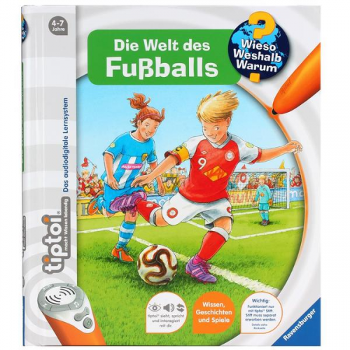 17908 - Tiptoi® Wieso? Weshalb? Warum? Die Welt des Fußballs