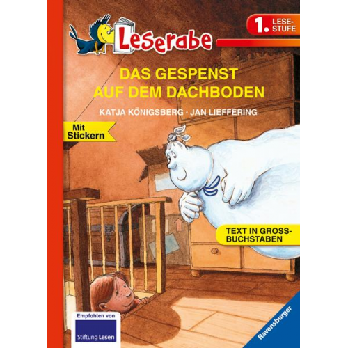 Katja Königsberg - DAS GESPENST AUF DEM DACHBODEN - Leserabe 1. Klasse - Erstlesebuch für Kinder ab 6 Jahren