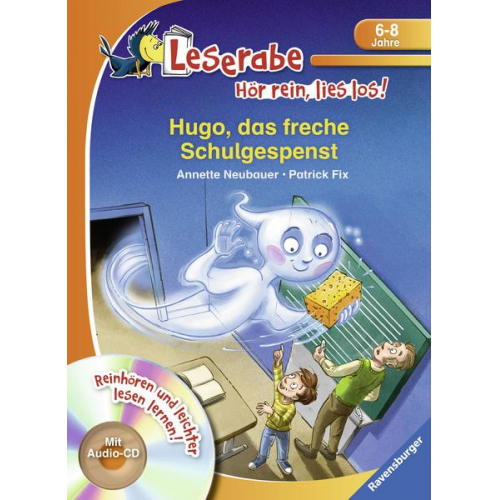 Annette Neubauer - Hugo, das freche Schulgespenst - Leserabe ab 1. Klasse - Erstlesebuch für Kinder ab 6 Jahren