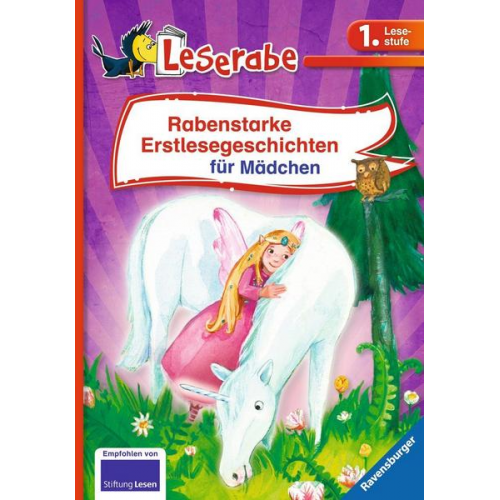 72034 - Rabenstarke Erstlesegeschichten für Mädchen - Leserabe 1. Klasse - Erstlesebuch für Kinder ab 6 Jahren