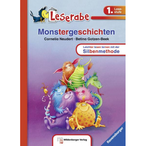 44704 - Monstergeschichten - Leserabe 1. Klasse - Erstlesebuch für Kinder ab 6 Jahren