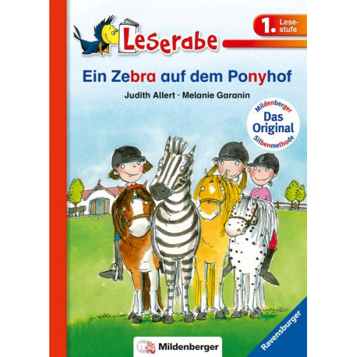 Judith Allert - Leserabe - mit Mildenberger Silbenmethode - Ein Zebra auf dem Ponyhof