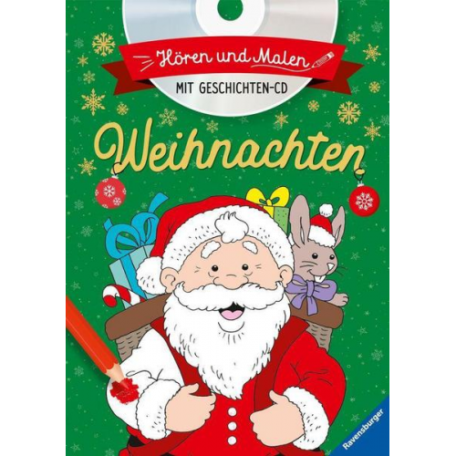 Sabine Schöning & Caroline Gremmel & Wolfgang Trips & Bettina Blöcher & Karin Ackermann-Stoletzky - Hören und Malen: Weihnachten (mit CD)