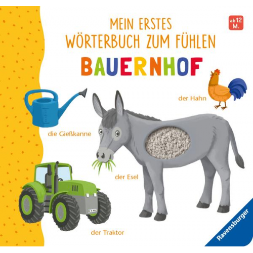 Meike Teichmann - Mein erstes Wörterbuch zum Fühlen: Bauernhof