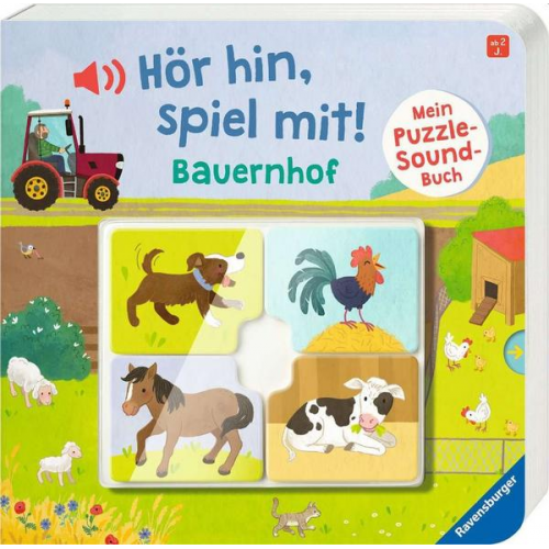 28030 - Hör hin, spiel mit! Mein Puzzle-Soundbuch: Bauernhof