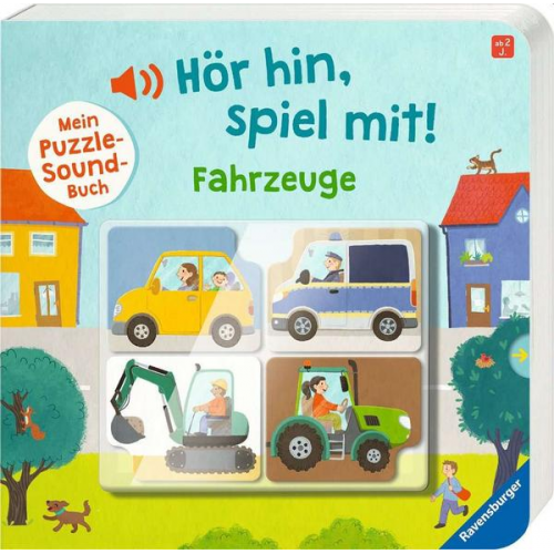 Sandra Grimm - Hör hin, spiel mit! Mein Puzzle-Soundbuch: Fahrzeuge