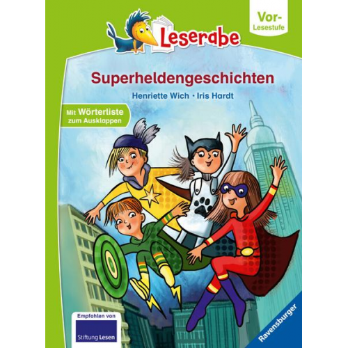60506 - Superheldengeschichten - Leserabe ab Vorschule - Erstlesebuch für Kinder ab 5 Jahren