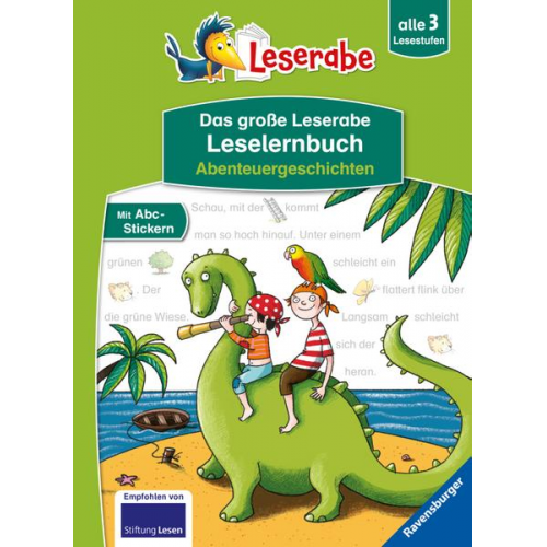 6844 - Das große Leserabe Leselernbuch: Abenteuergeschichten - Leserabe ab der 1. Klasse - Erstlesebuch für Kinder ab 5 Jahren