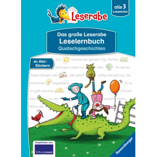 Erhard Dietl & Julia Breitenöder & Michael Petrowitz - Das große Leserabe Leselernbuch: Quatschgeschichten - Leserabe ab der 1. Klasse - Erstlesebuch für Kinder ab 5 Jahren