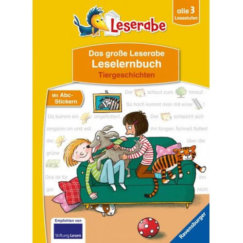 Silke Voigt & Judith Allert & Henriette Wich - Das große Leserabe Leselernbuch: Tiergeschichten - Leserabe ab der 1. Klasse - Erstlesebuch für Kinder ab 5 Jahren