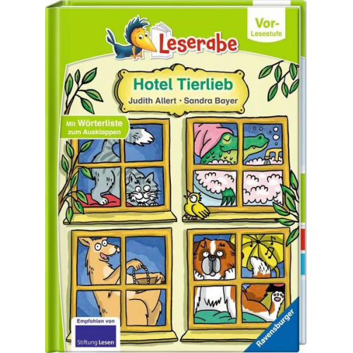 Judith Allert - Hotel Tierlieb - Leserabe ab Vorschule - Erstlesebuch für Kinder ab 5 Jahren