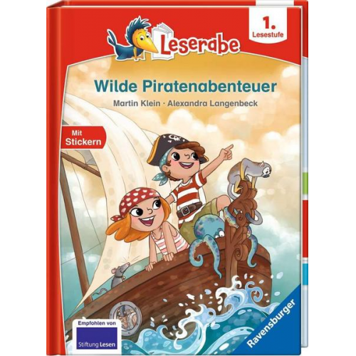 86398 - Wilde Piratenabenteuer - Leserabe ab 1. Klasse - Erstlesebuch für Kinder ab 6 Jahren