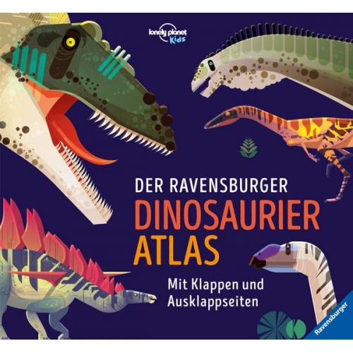 Anne Rooney - Der Ravensburger Dinosaurier-Atlas - eine Zeitreise zu den Urzeitechsen