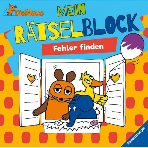 Die Maus Mein Rätselblock Fehler finden