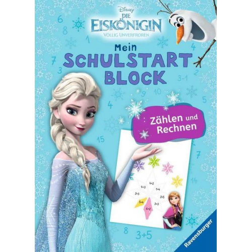 Disney Die Eiskönigin Mein Schulstartblock: Zählen und Rechnen