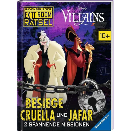 Martine Richter - Ravensburger Exit Room Rätsel: Disney Villains - Besiege Cruella und Jafar