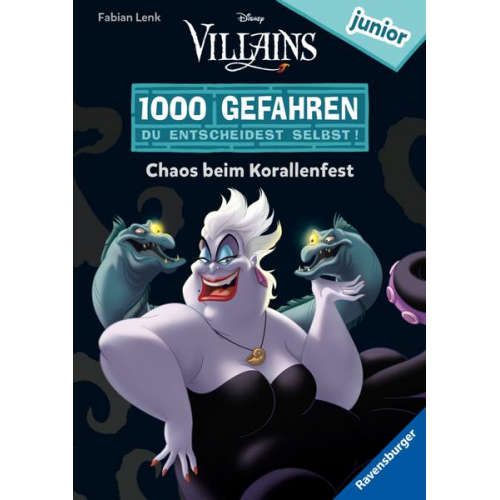 Fabian Lenk - 1000 Gefahren junior - Disney Villains: Chaos beim Korallenfest