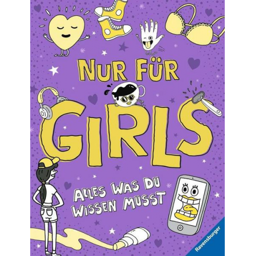 1358 - Nur für Girls: Alles was du wissen musst - ein Aufklärungsbuch für Mädchen ab 9 Jahren