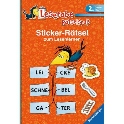 Lena Hofmann - Leserabe: Sticker-Rätsel zum Lesenlernen (2. Lesestufe)