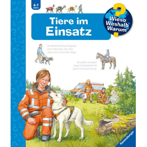 53321 - Wieso? Weshalb? Warum?, Band 16: Tiere im Einsatz