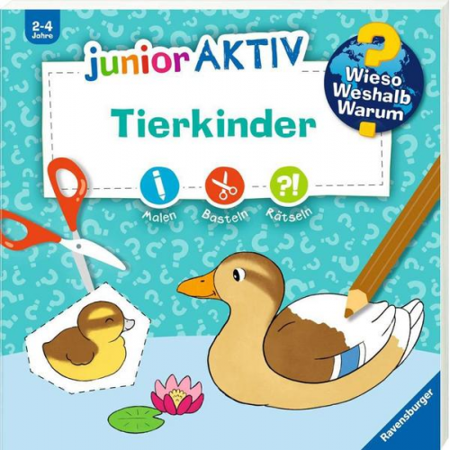 34623 - Wieso? Weshalb? Warum? junior AKTIV - Tierkinder