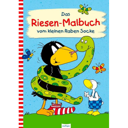 101487 - Der kleine Rabe Socke: Das Riesen-Malbuch vom kleinen Raben Socke