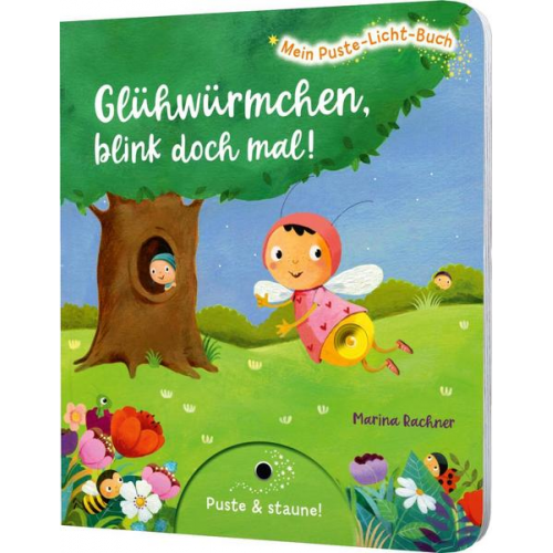 41712 - Mein Puste-Licht-Buch: Glühwürmchen, blink doch mal!