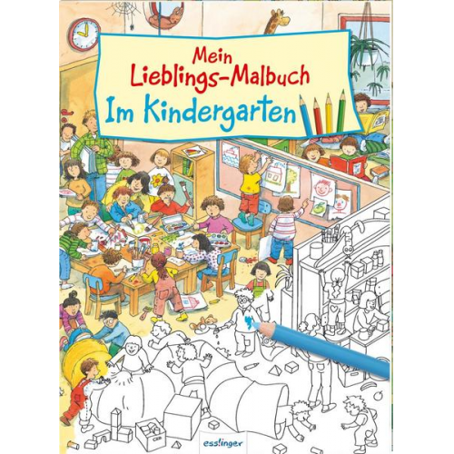 Mein Lieblings-Malbuch – Im Kindergarten