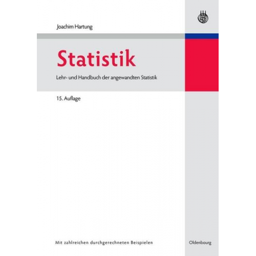 Joachim Hartung & Bärbel Elpelt & Karl-Heinz Klösener - Statistik