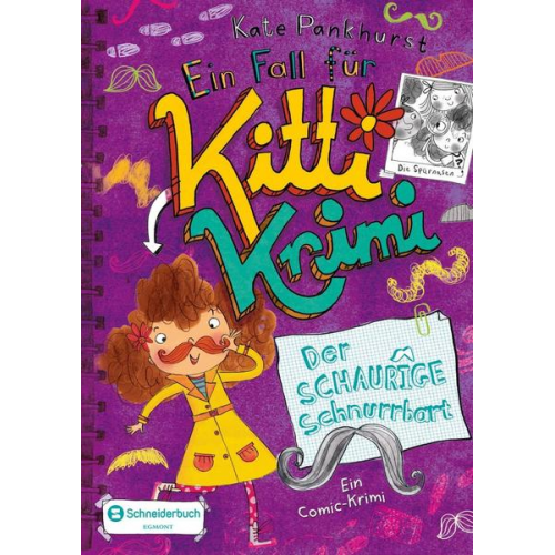 Kate Pankhurst - Ein Fall für Kitti Krimi 08. Der schaurige Schnurrbart