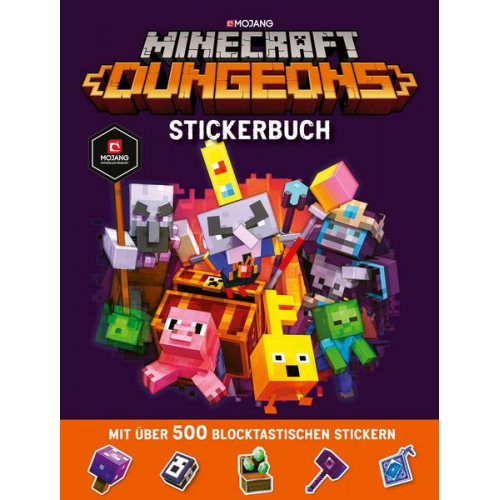 Minecraft - Minecraft Dungeons Stickerbuch