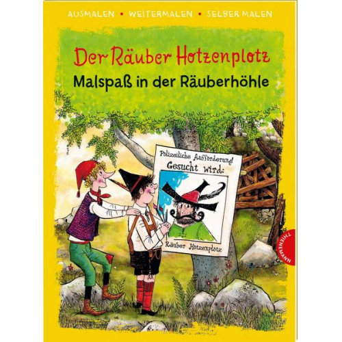 86848 - Der Räuber Hotzenplotz (Ausmalen, weitermalen, selber malen)