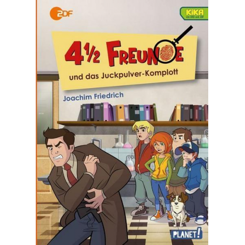 Joachim Friedrich - 4 1/2 Freunde und das Juckpulver-Komplott / 4 1/2 Freunde Bd.24