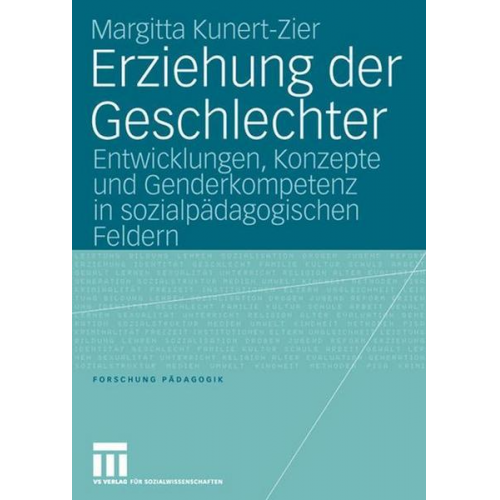 Margitta Kunert-Zier - Erziehung der Geschlechter