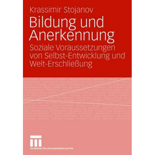 Krassimir Stojanov - Bildung und Anerkennung