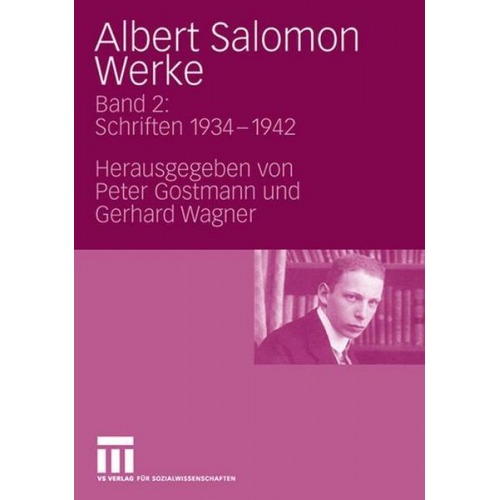 Albert Salomon - Albert Salomon Werke