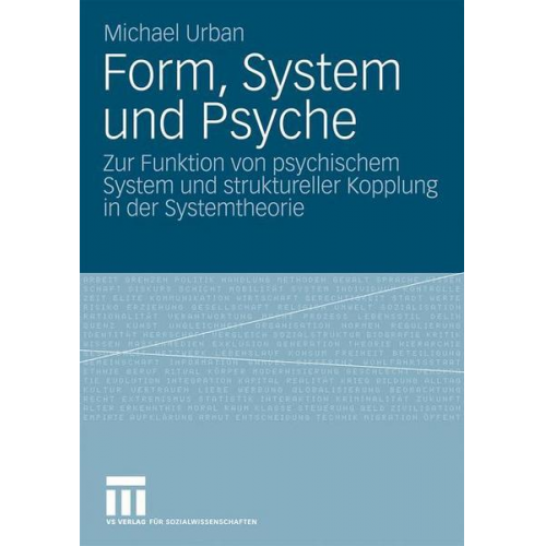 Michael Urban - Form, System und Psyche