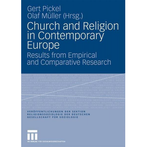 Gert Pickel & Olaf Müller - Church and Religion in Contemporary Europe