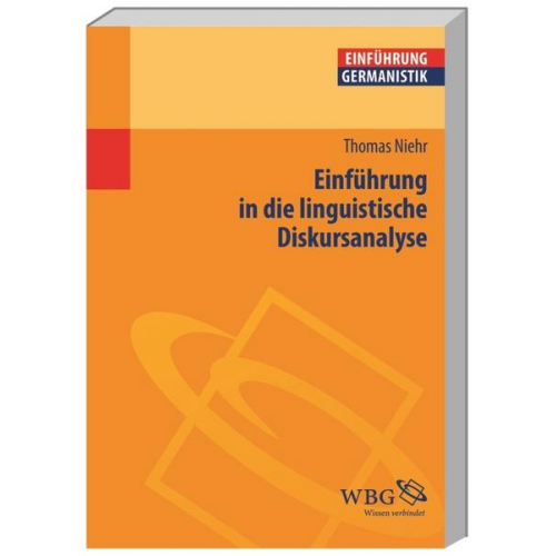 Thomas Niehr - Einführung in die linguistische Diskursanalyse